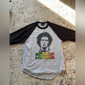 VINTAGE BOB MARLEY QUARTER SLEEVE